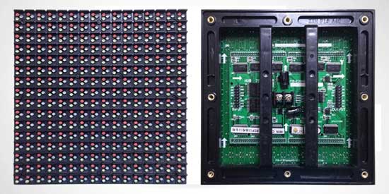 宣传车的LED显示屏模组