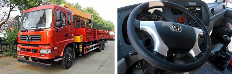 东风徐工后八轮12吨随车吊底盘图片 东风徐工后八轮12吨随车吊底盘图片