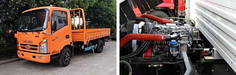 唐骏3吨随车吊底盘图片 唐骏3吨随车吊底盘图片