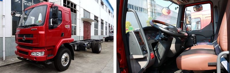 东风柳汽6.3吨随车吊底盘图片 东风柳汽6.3吨随车吊底盘图片