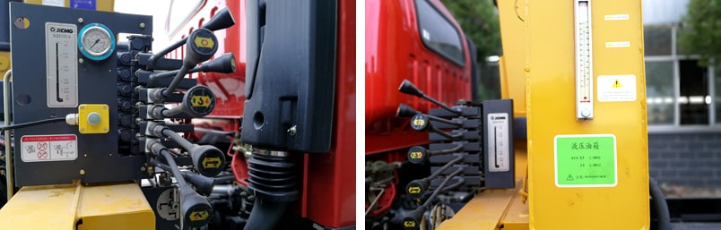 大运5吨蓝牌随车吊吊机图片 大运5吨蓝牌随车吊吊机图片